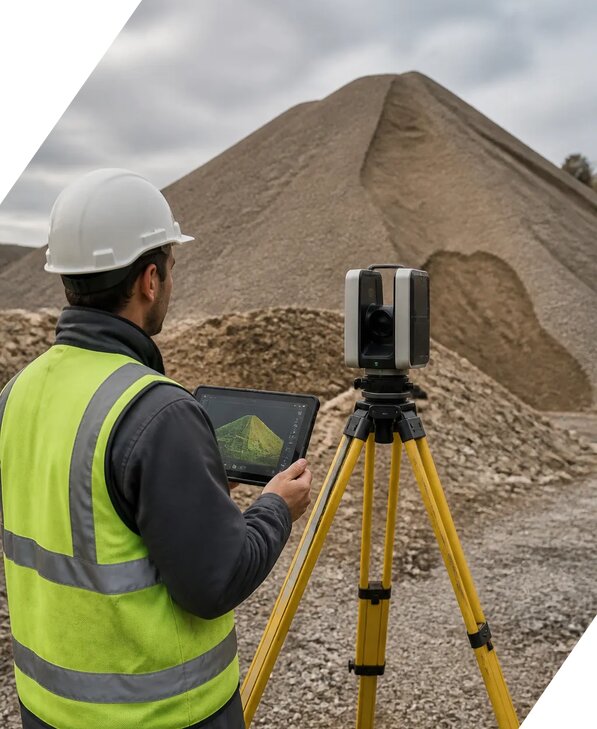Лазерное 3D сканирование насыпей в Шебекине от 15272 р. | ЭкспертизаРоссия